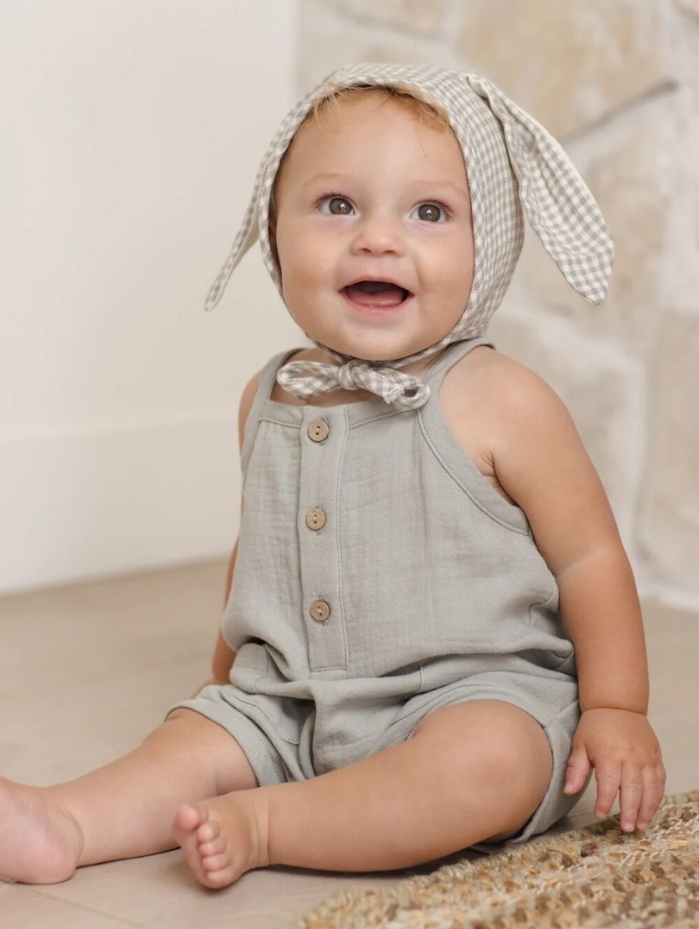 Quincy Mae Sage Oakley Romper